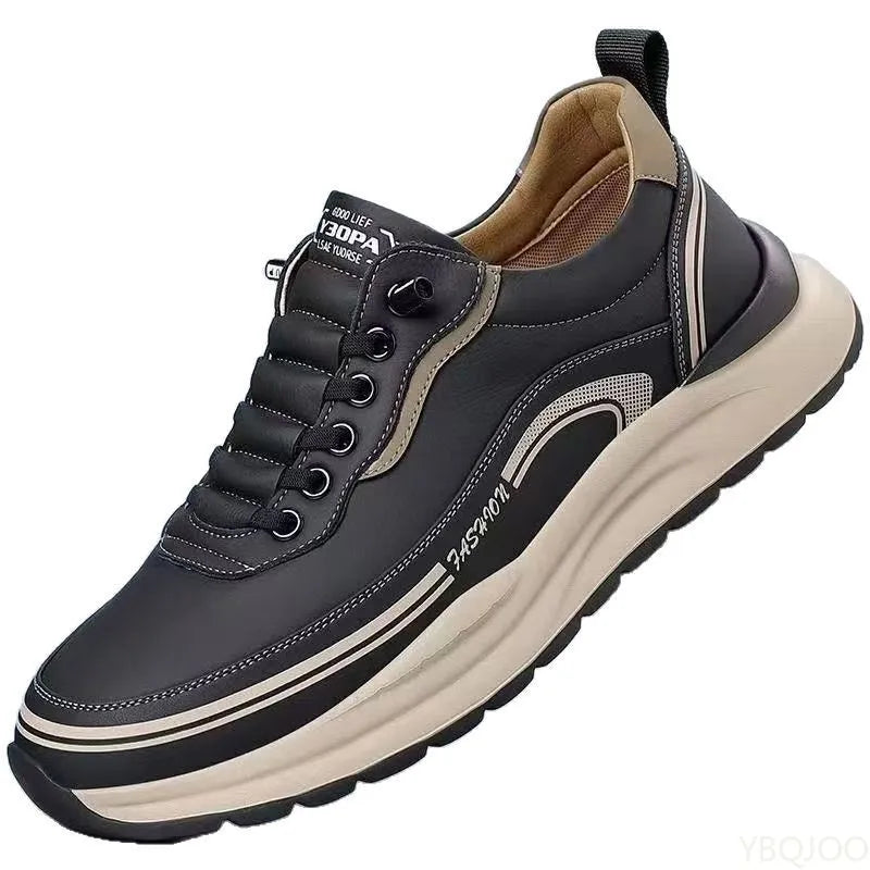 YBQJOO Men's Non-Slip Sneakers – Breathable Walking Shoes Men's Sneakers Axl