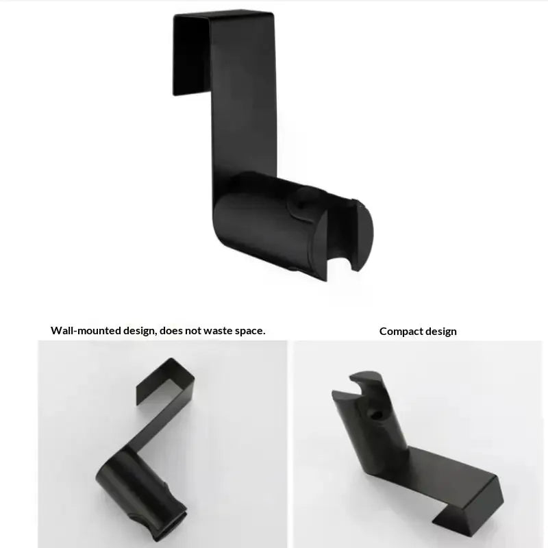 Stainless Steel Toilet Tank Sprayer Holder Hook – No-Drill Bathroom Sprayer Holder Axl
