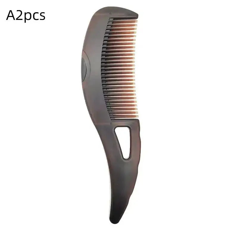 Self-Cleaning Anti-Static Scalp Massage Comb | Soft Bristle Scalp Massage Comb Axl A2pcs