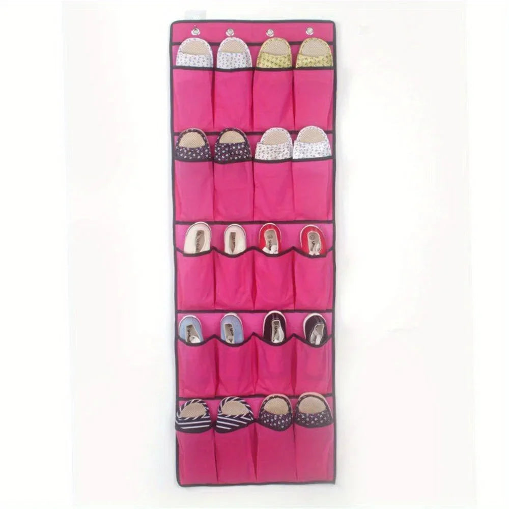 5-Layer 20-Grid Door Hanging Organizer – Shoes & Toys Door Hanging Organizer Axl