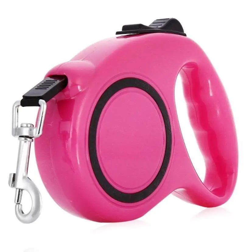 Retractable Dog Leash 3M/5M – One-Hand Lock Small & Medium Dogs Retractable Dog Leash Axl