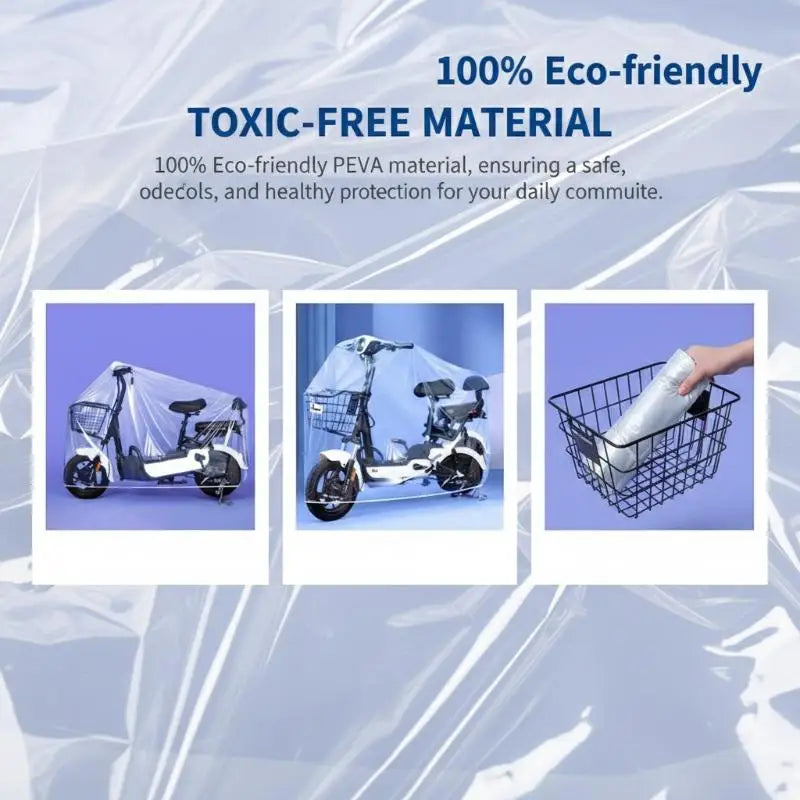Transparent Motorbike Cover – Waterproof & Dustproof All-Weather Motorcycle Cover Axl