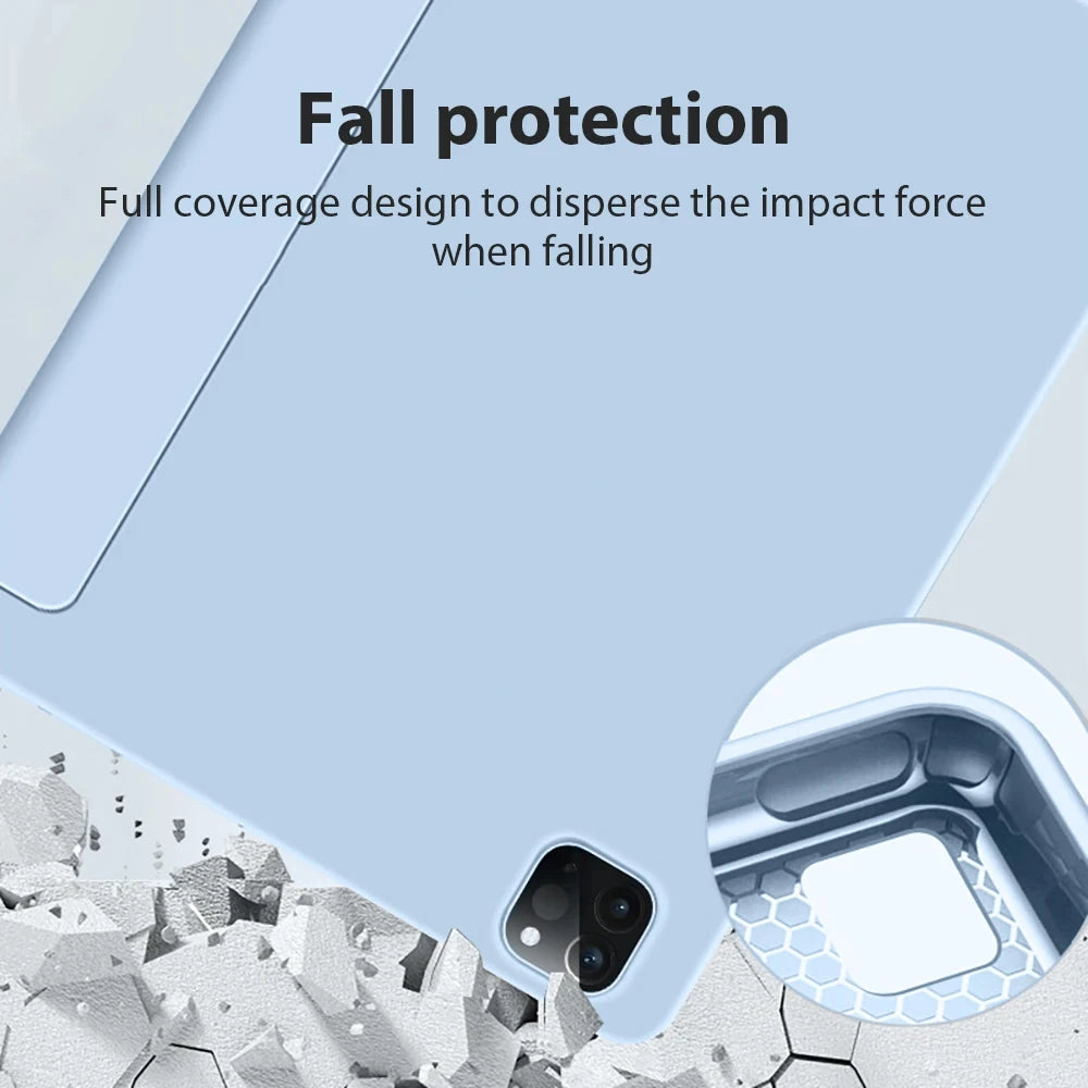 iPad Case All Models 2019–2025 | Smart Wake, Stand & Shockproof Tablet Case Cover Axl