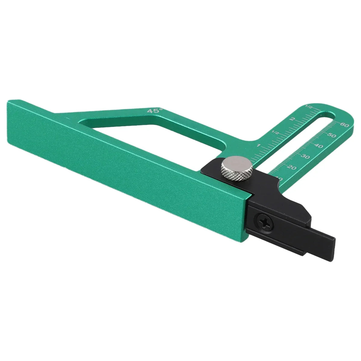 Table Saw Height Gauge 0-60mm | Metric & Inch Aluminum Tool Height Gauge Ruler Axl