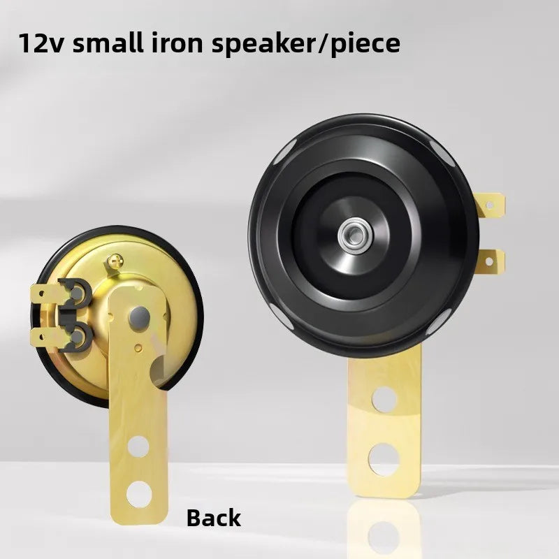 12V Super Loud Waterproof Motorcycle Horn – Universal Kit Motorcycle Horn Axl gold-1pcs