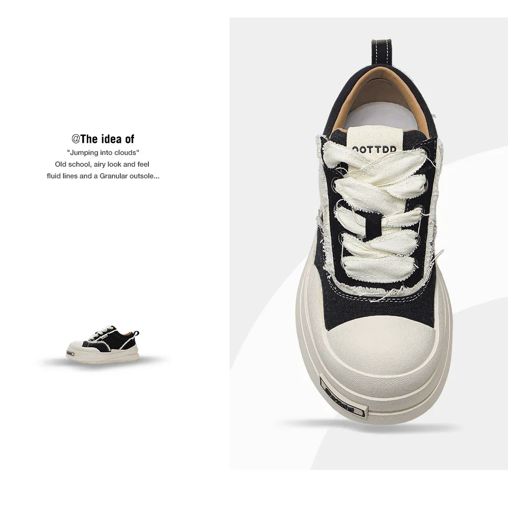 Women's Platform Wedge Sneakers – Lace-Up Casual Trainers Platform Wedge Sneakers Axl