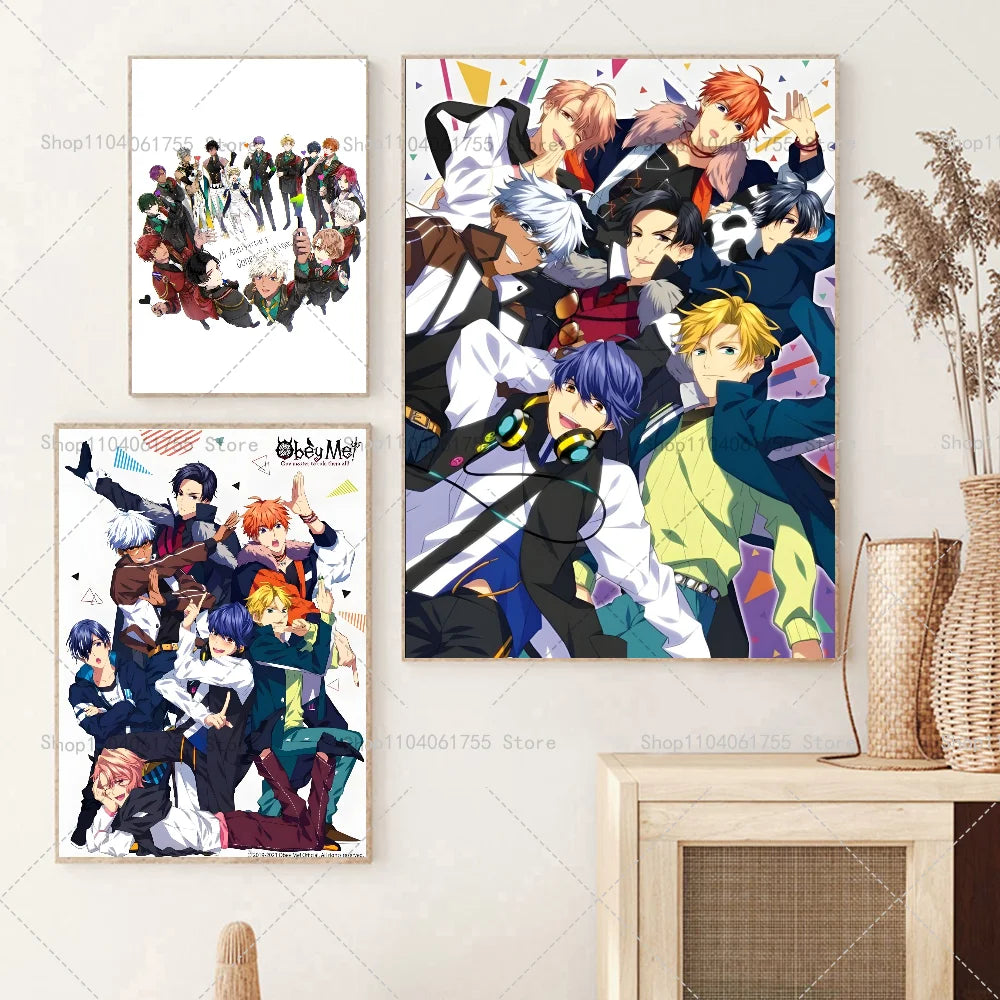 Game Poster Self-Adhesive Waterproof Wall Art Sticker Wall Art Poster Axl