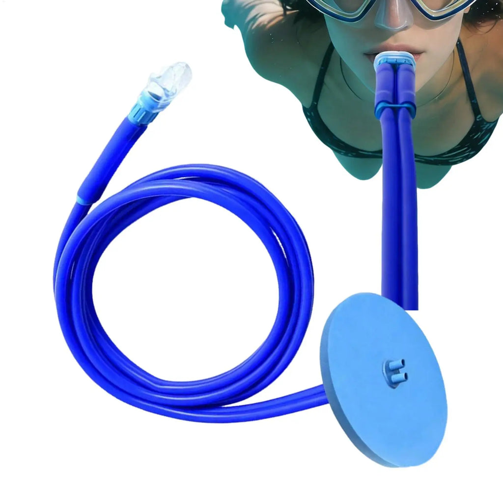 Adult Dry Snorkel – Food Grade Silicone Underwater Breathing Tube Dry Snorkel Tube Axl