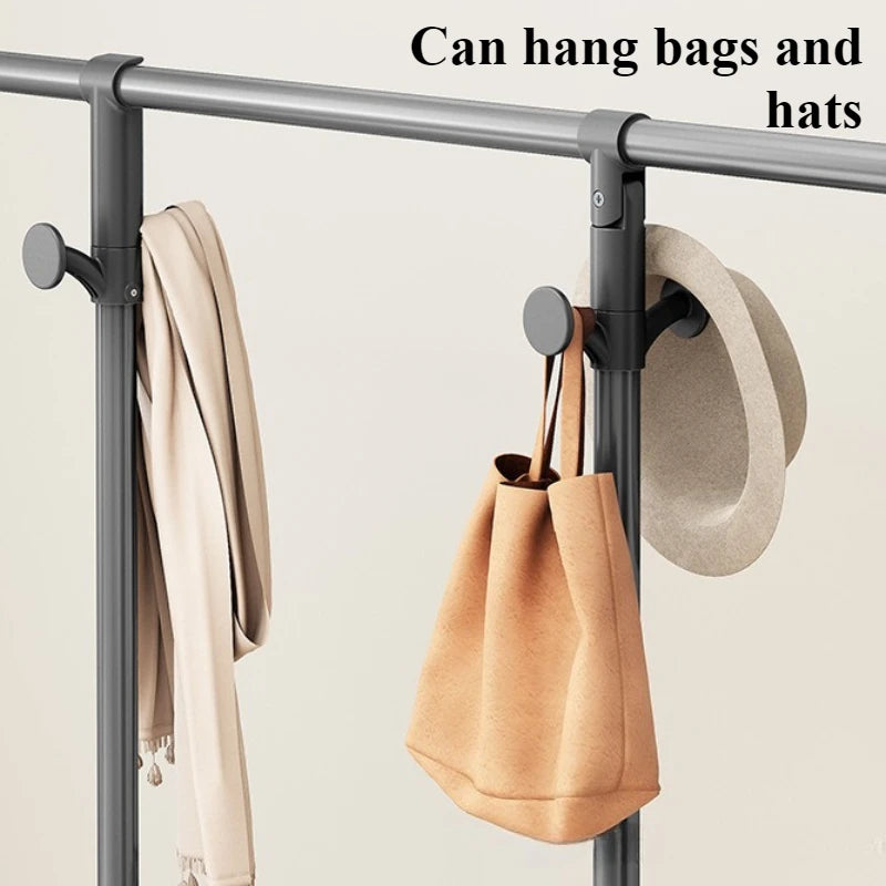 Folding Clothes Drying Rack – Portable Balcony Laundry Stand Clothes Drying Rack Axl