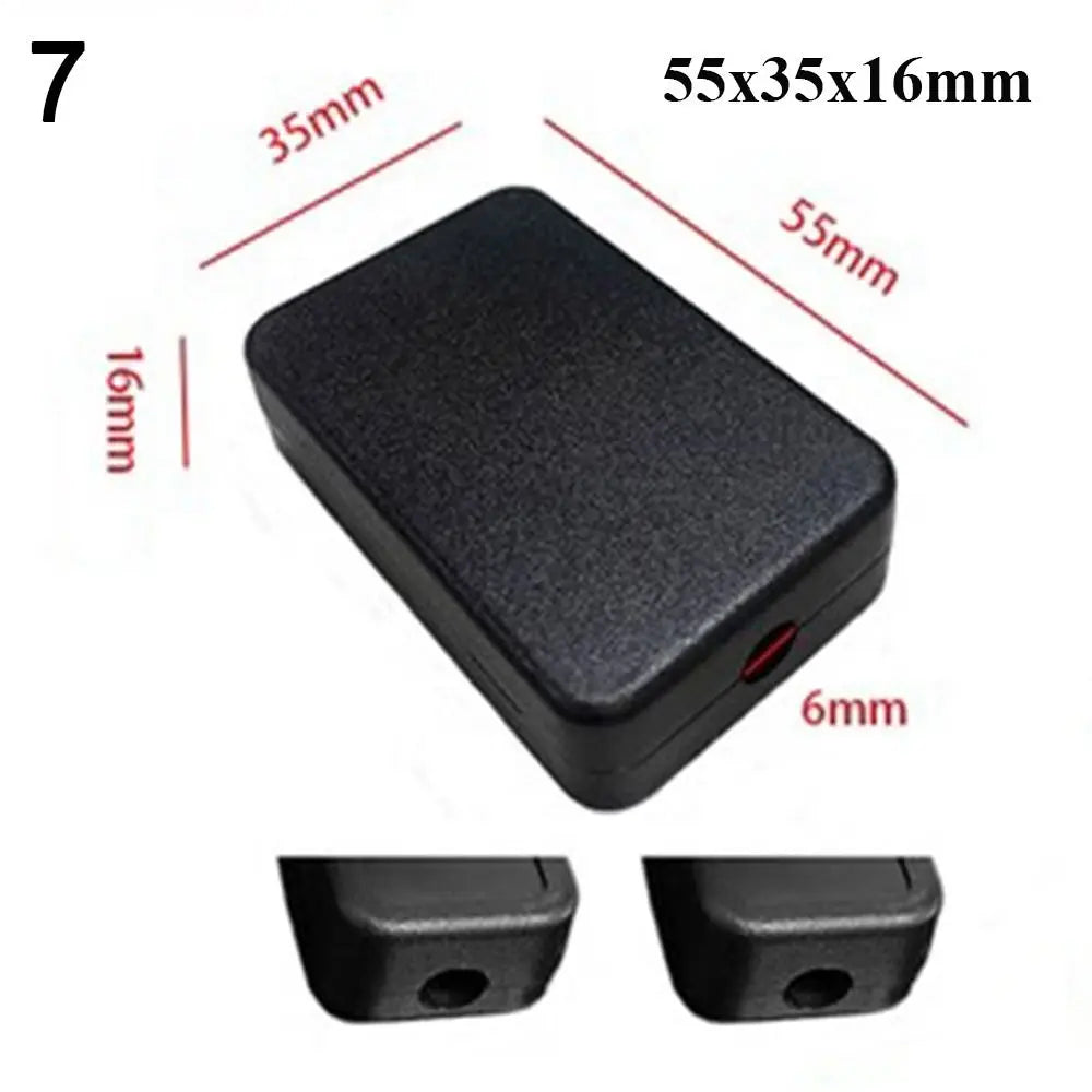 Waterproof Black Plastic DIY Electronic Project Enclosure Box Electronic Project Box Axl 7 60x40x15mm