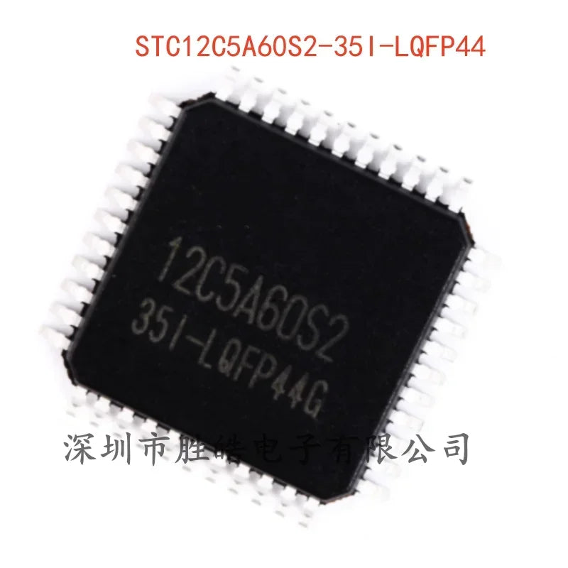 STC12C5A60S2-35I LQFP44 Microcontroller IC Chip – 5PCS Pack Microcontroller IC Chip Axl Default Title