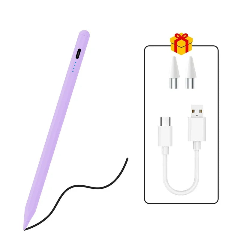 Universal Gradient Stylus Pen for iPad, Samsung & Android Tablet Stylus Pen Axl Gradient Purple 1
