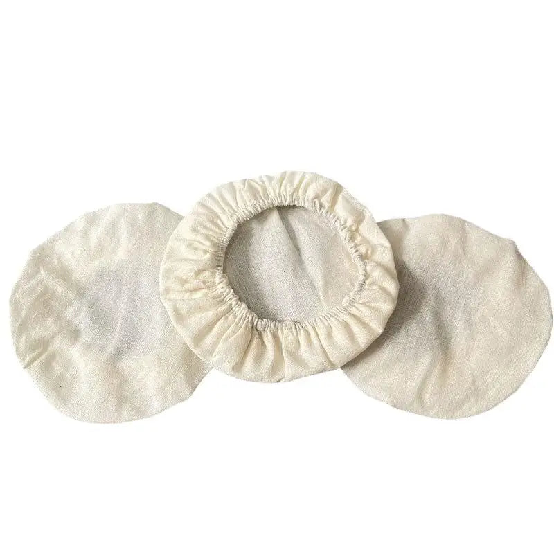 Reusable Unbleached Cotton Jar Filter Cloth & Strainer Set Kitchen Strainer Cloth Axl