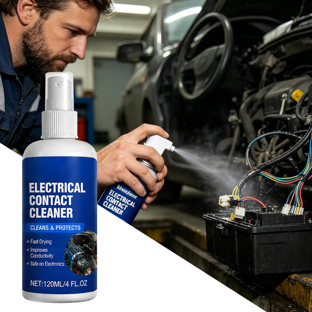 Contact Cleaner Spray 120ml | Electronics & Connector Cleaner Electronics Contact Cleaner Axl