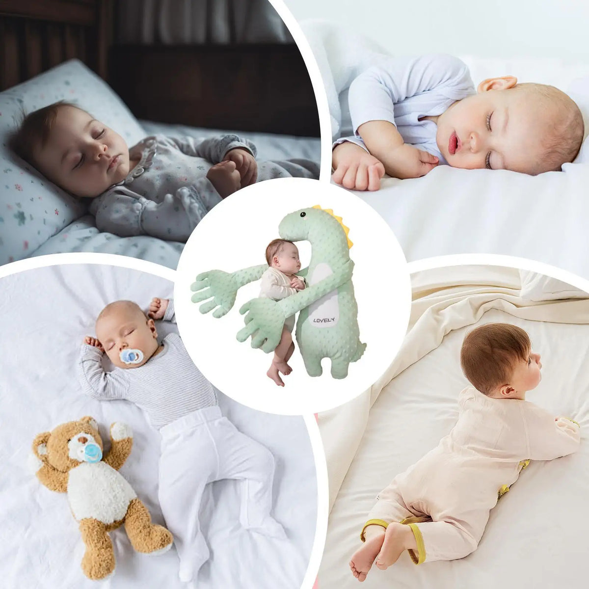Baby Sleep Soother Doll – Remote Control 3-Speed Patting Baby Sleep Soother Axl
