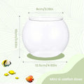 Mini Shatter-Resistant Fish Bowl | Bubble Planter & Centerpiece Decorative Fish Bowl Axl small