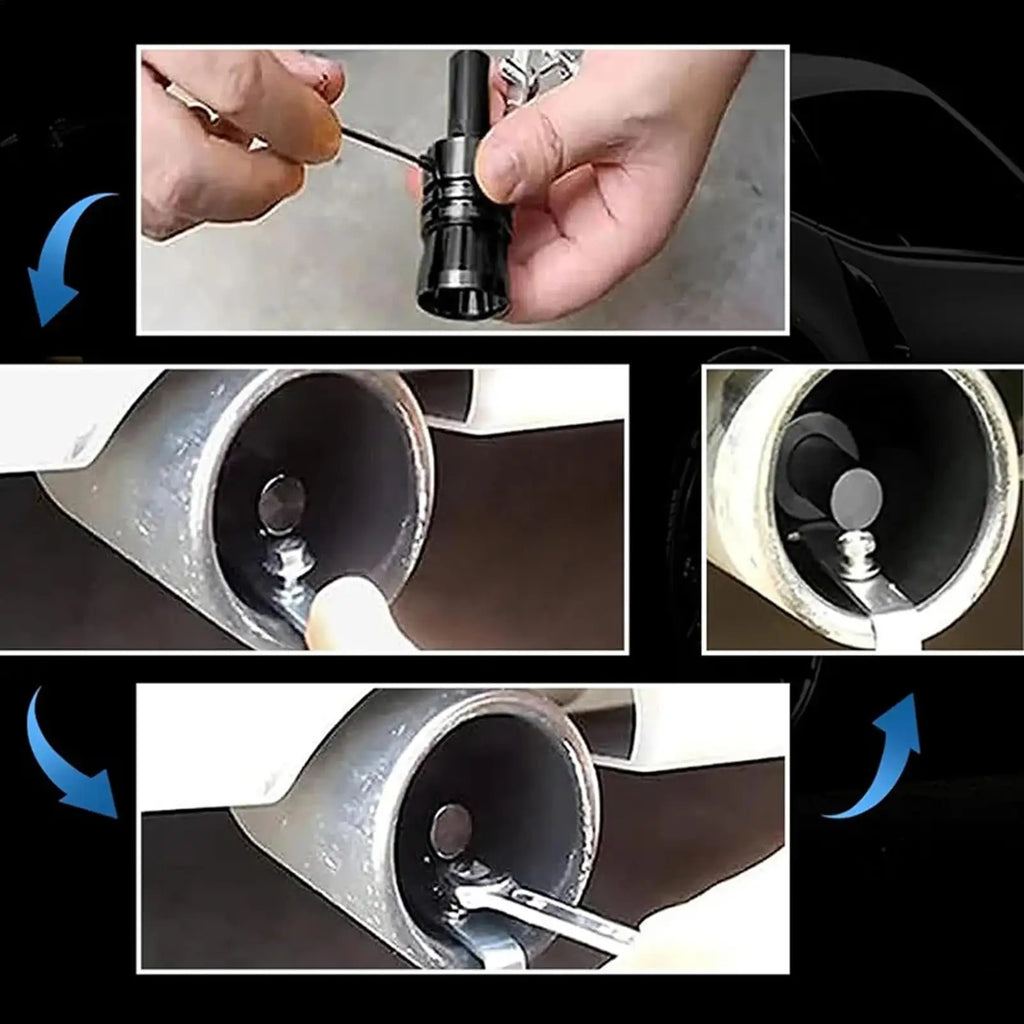 Car Turbo Sound Whistle – Aluminum Exhaust Enhancer S–XL Exhaust Sound Enhancer Axl