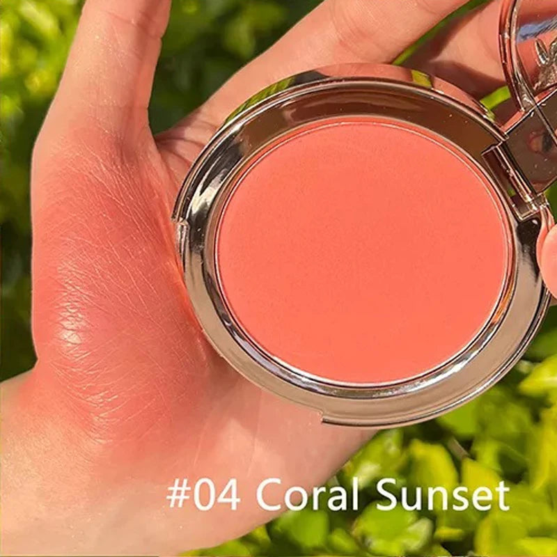 Vegan Long-Lasting Blush Powder – Multi-Color Pigment Rouge Blush Powder Axl 04 100pcs with logo