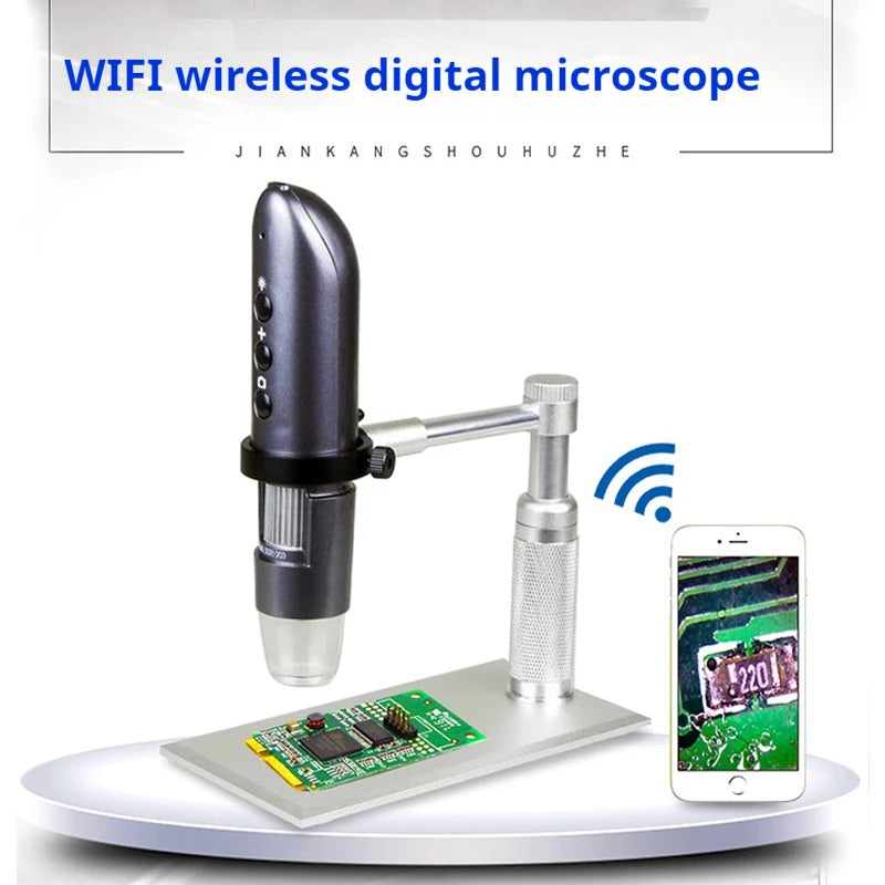 WiFi Wireless Digital Microscope 1600X | Mobile Phone Digital Microscope Axl 200X