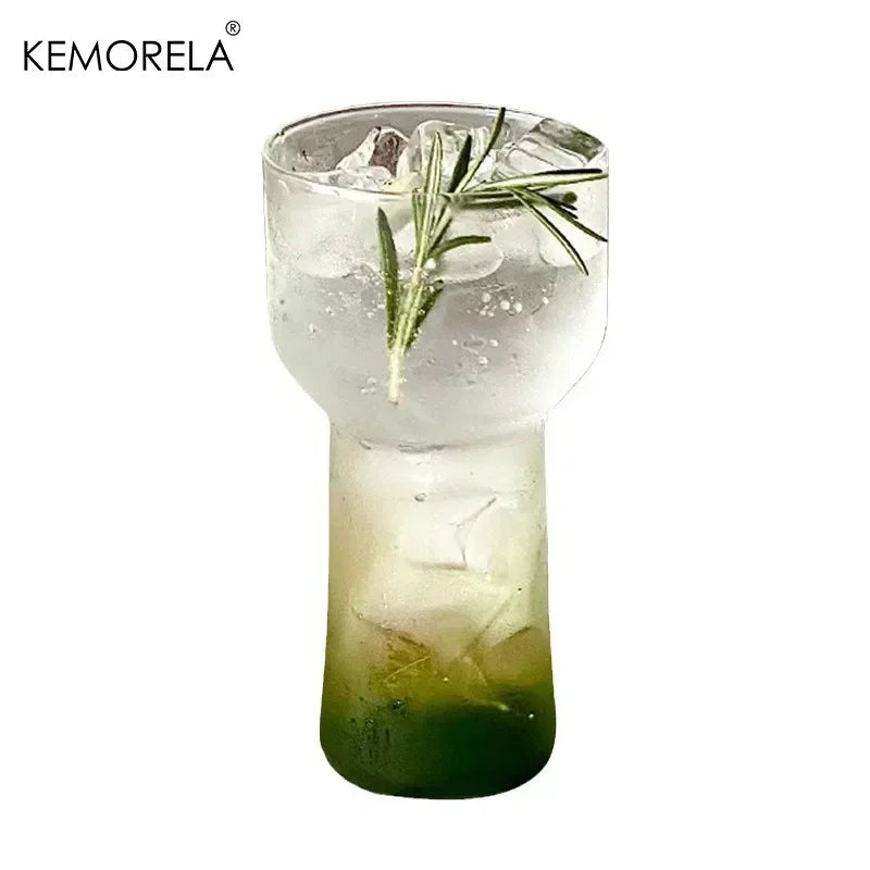 KEMORELA Borosilicate Glass Cup 400/500ml – Hot & Cold Drinks Borosilicate Drinking Glass Axl