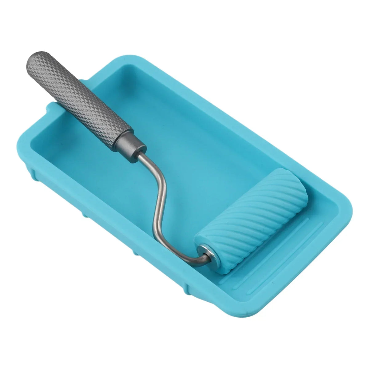 Silicone Paint Roller & Tray Set – Arts, Crafts & Woodworking Paint Roller Set Axl