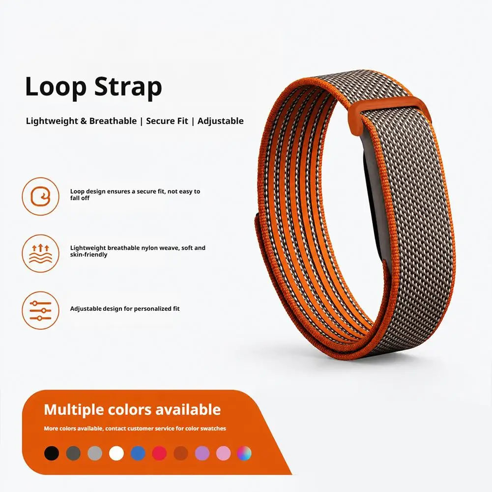Nylon Braided Sport Strap for Google Fitbit Air | Breathable Watch Band Axl