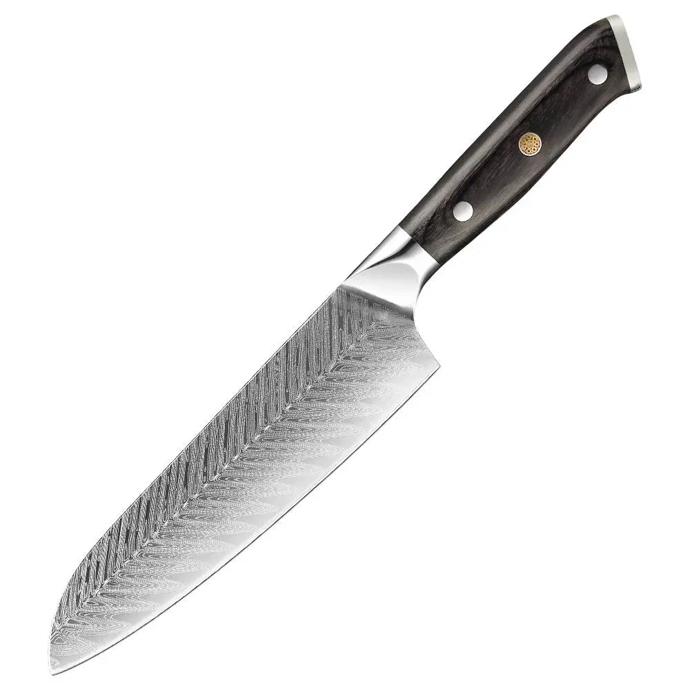 XITUO 7" Santoku Knife – Sharp 5Cr15Mov Steel Full Tang Santoku Kitchen Knife Axl Santoku Knife