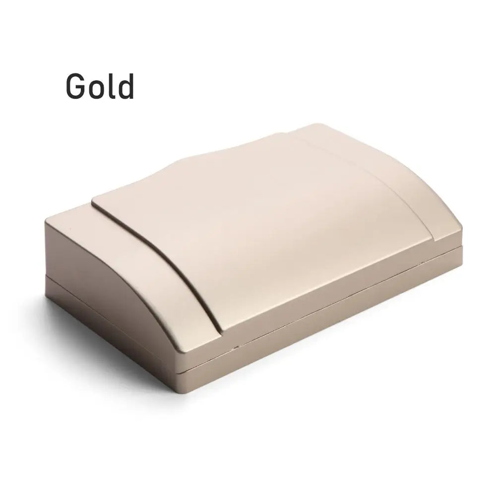86 Type Double Socket Waterproof Cover | Child Safety Plug Box Socket Waterproof Cover Axl Gold