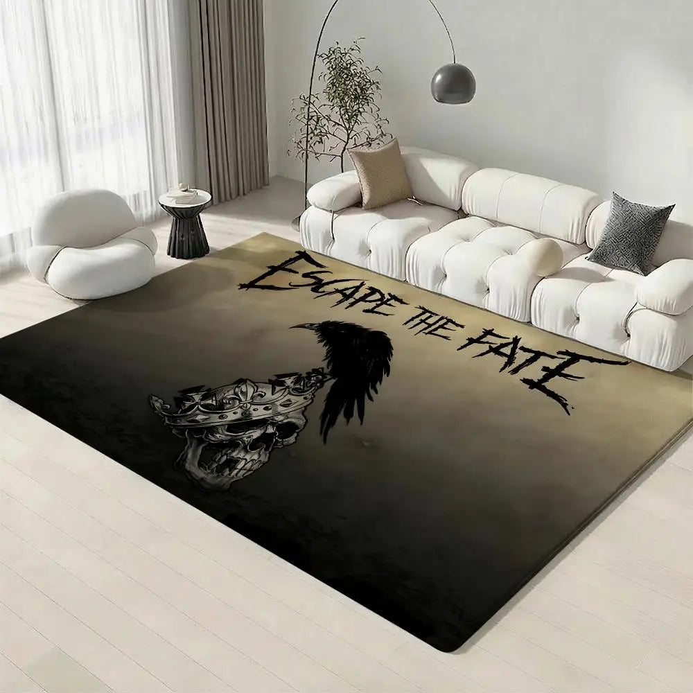 Escape the Fate Flannel Floor Mat – Non-Slip Soft Indoor Rug Flannel Floor Mat Axl