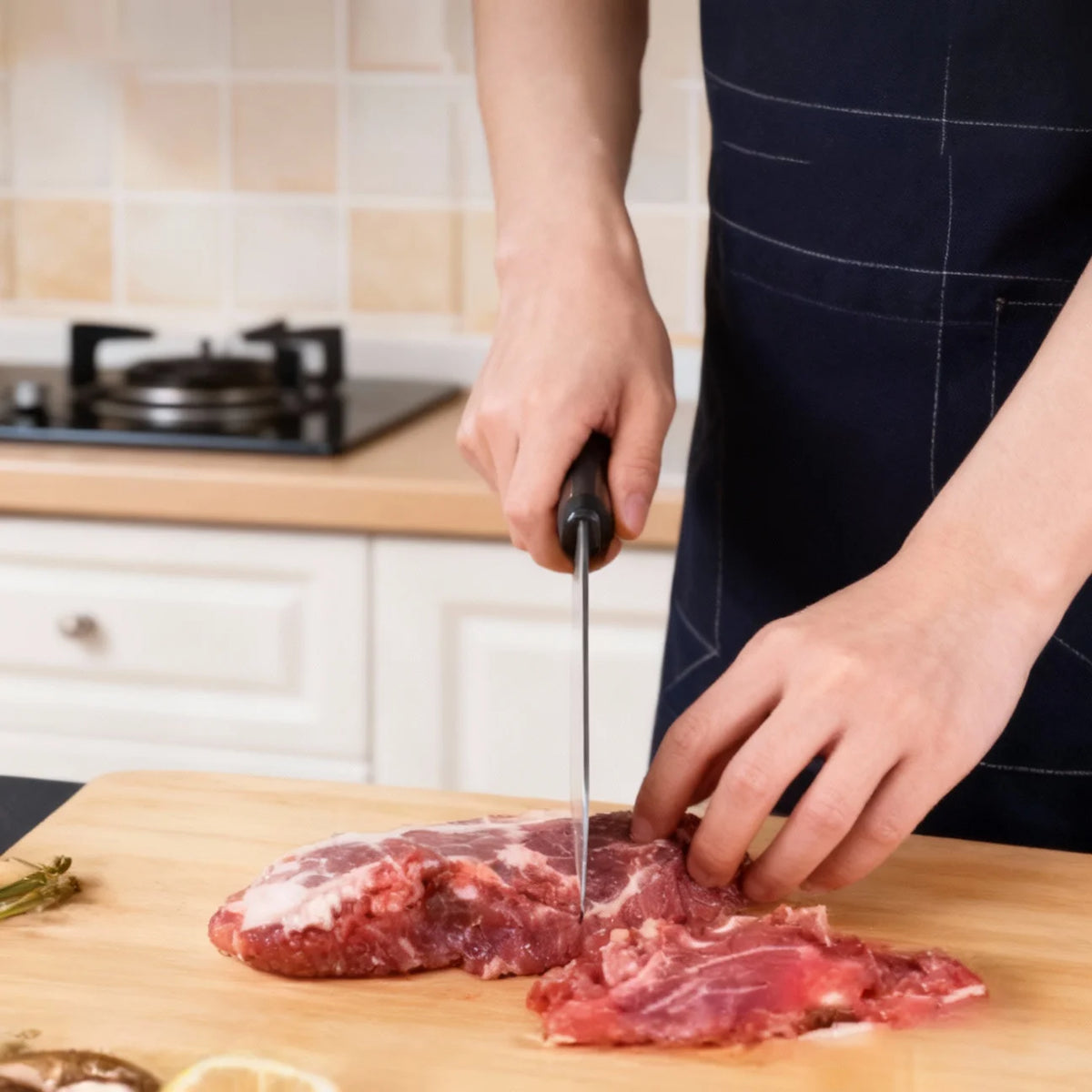 Stainless Steel Cleaver Knife – Multifunctional Chef's Knife Kitchen Cleaver Knife Axl