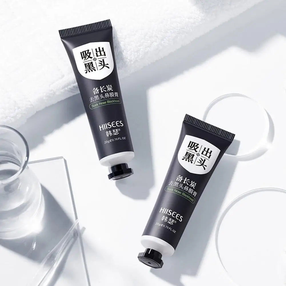 Bamboo Charcoal Peel-Off Black Mask – Blackhead Remover Peel-Off Face Mask Axl
