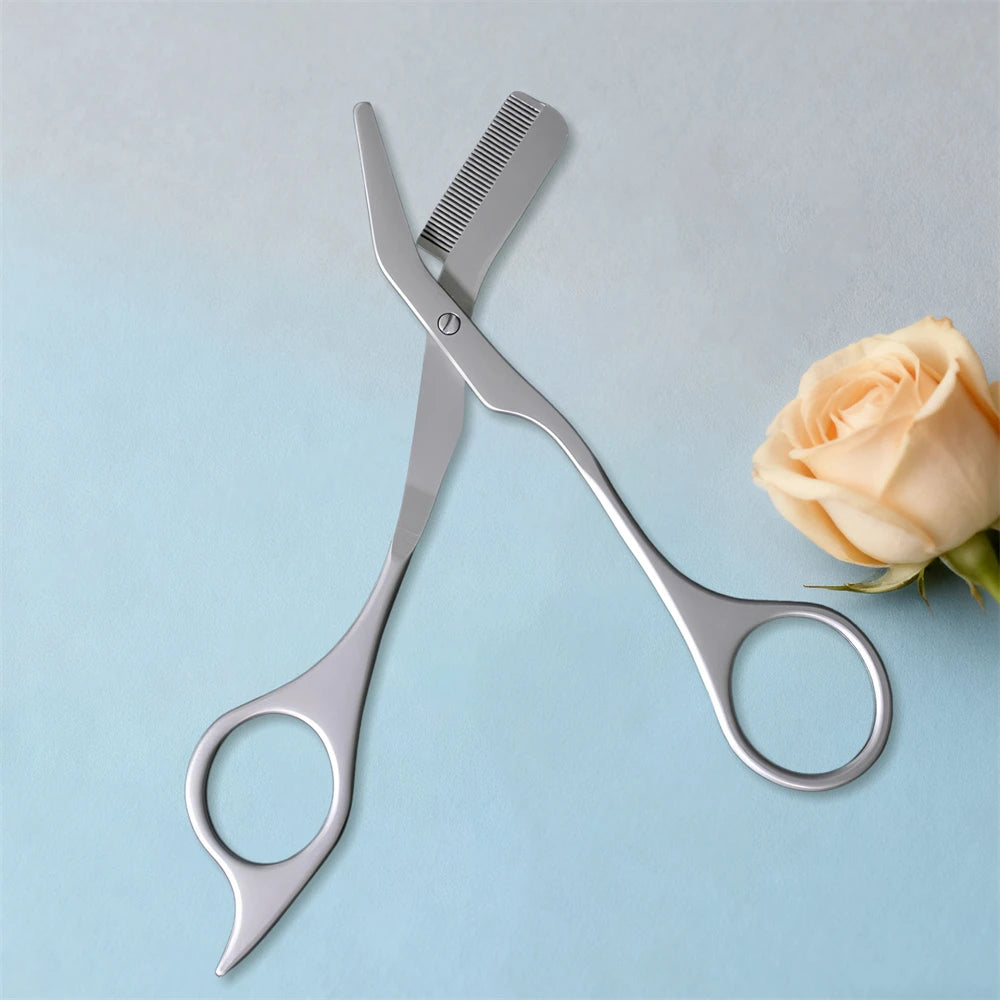 Eyebrow Trimmer Scissors & Shaver – Precision Grooming Tool Eyebrow Grooming Tool Axl