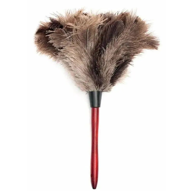 Anti-Static Ostrich Feather Duster with Wooden Handle Feather Duster Axl