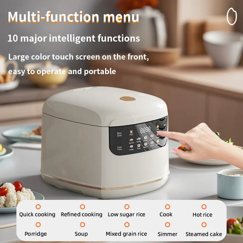 BALASHOV 2L Smart Electric Rice Cooker – Multifunction Non-Stick Electric Rice Cooker Axl