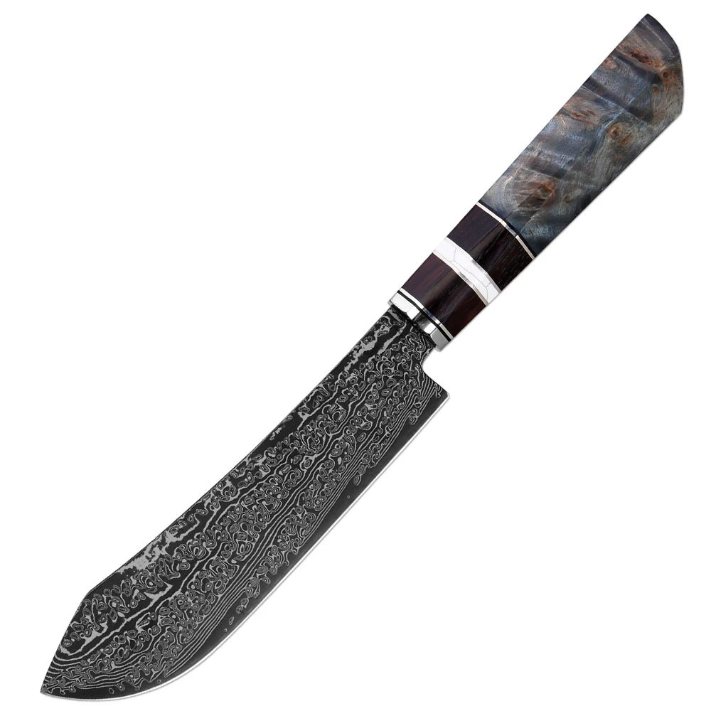 XITUO Damascus Kitchen Knife Set 1–8 Pcs | 67-Layer Steel Damascus Knife Set Axl Tomato Knife