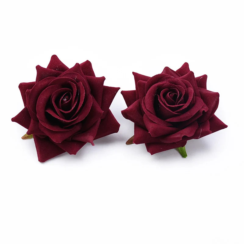 Silk Rose Artificial Flowers – Wedding, Bridal & Home Decor Artificial Silk Flowers Axl color 3 10 pcs