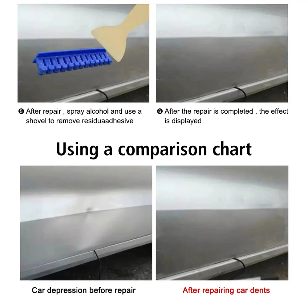 Dent Puller Suction Cup Gaskets – 4-Pack Car Dent Repair Tool Dent Repair Tool Axl