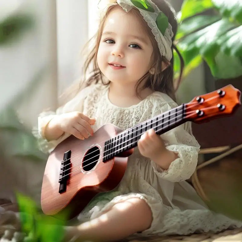 Kids Ukulele Guitar Toy 4 Strings – 26/35cm Musical Gift Kids Musical Toy Axl