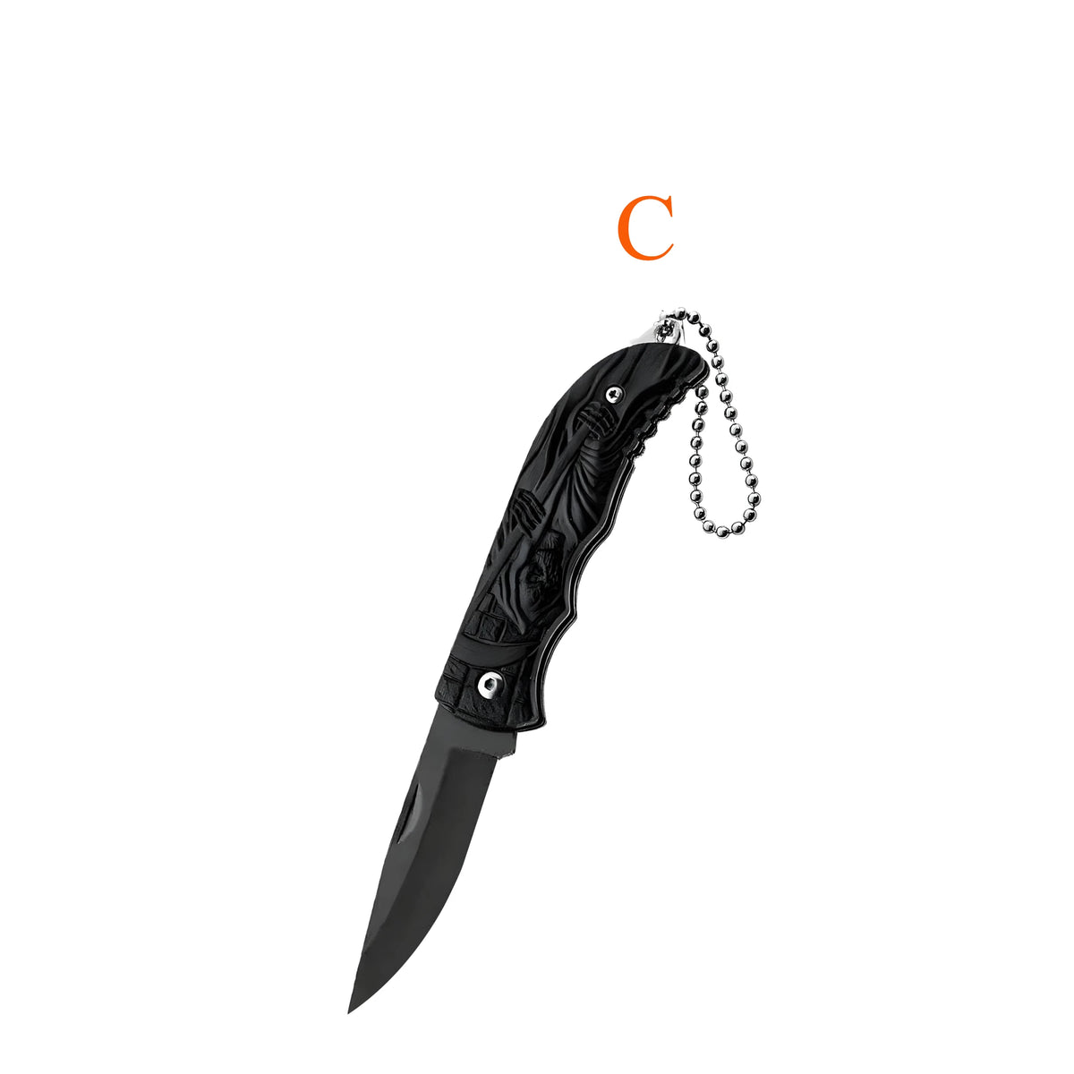 Stainless Steel Folding Paring Knife – Portable Kitchen Knife Folding Paring Knife Axl Folding Knife-C-1PC