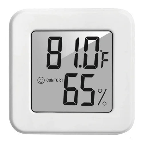 Digital Thermometer Hygrometer – Indoor LCD Humidity & Temp Meter Thermometer Hygrometer Axl 1PCS Fahrenheit
