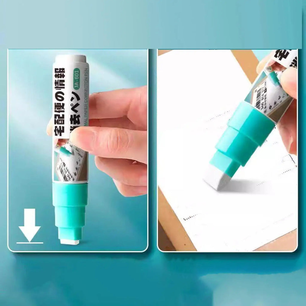 Thermal Paper Eraser Pen – 8mm Wide Tip Label Remover Label Eraser Pen Axl