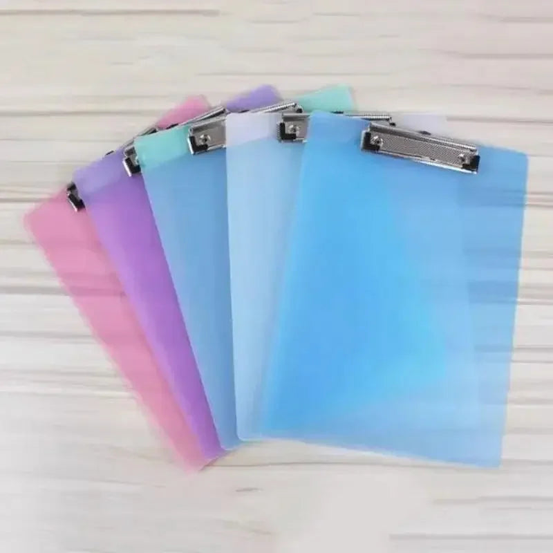 5-Pack A5 Clipboard Folder Writing Pad Holders | Kids & Office Clipboard Folder Set Axl
