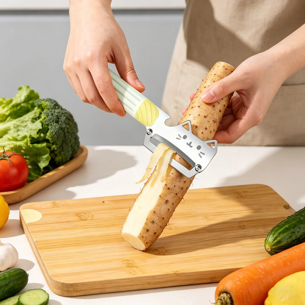 Multifunctional Fruit & Vegetable Peeler – Stainless Steel Vegetable Peeler Axl
