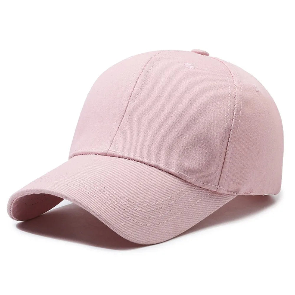Unisex UPF 50+ Baseball Cap – Breathable Cotton Sun Hat Baseball Cap Axl Pink