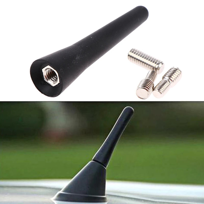 Universal 2.5" Short Car Antenna FM/AM Aerial M4 M5 M6 Fit Car Radio Antenna Axl