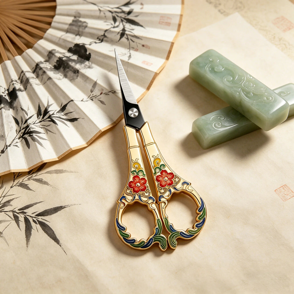 Horse-Shaped Embroidery Scissors – Sharp Stainless Steel Embroidery Scissors Axl Scissors-Golden