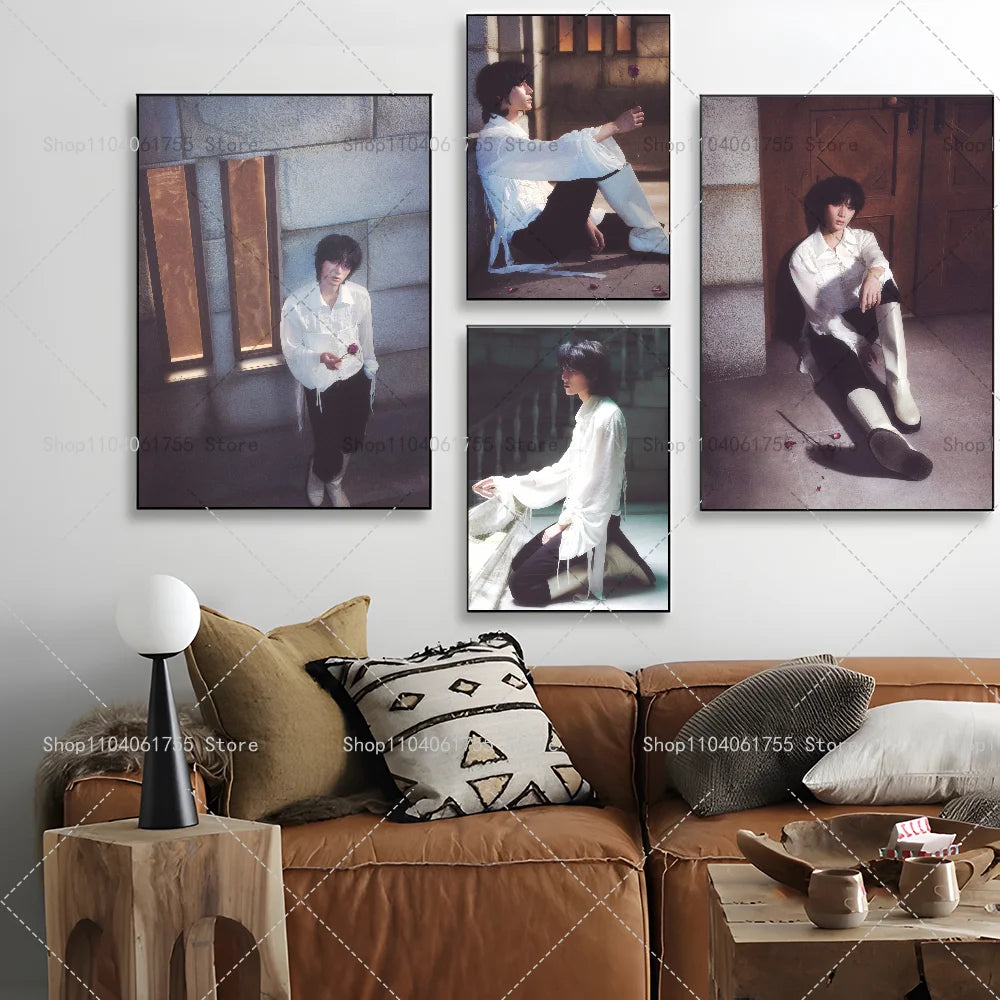 DEJA VU Beomgyu Idol Album Poster – Self-Adhesive Wall Sticker Wall Art Poster Axl