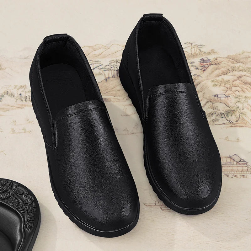Women's Waterproof Oil-Proof Work Shoes – Non-Slip Chef Flats Women's Work Flats Axl