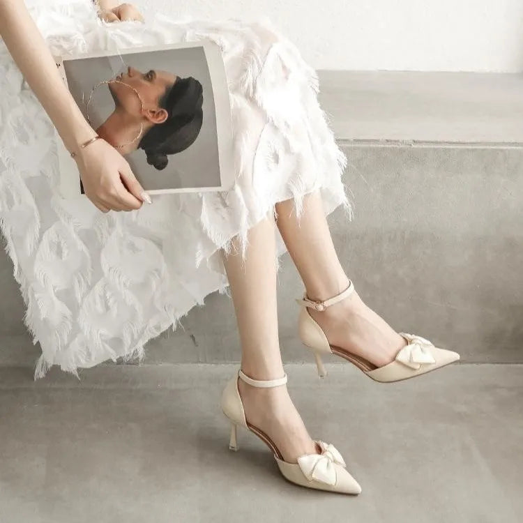 Women's Pointed Toe Stiletto Pumps – Bridal & Party Heels Stiletto Pumps Axl