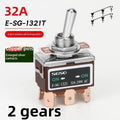 E-SG Self-Locking Rocker Toggle Switch 32A 250VAC 2/3/4/6 Pin Rocker Toggle Switch Axl 1321T 6Pin